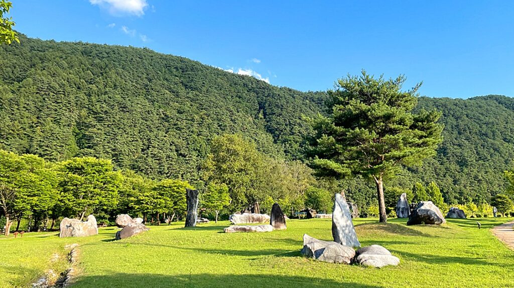 “도심 대신 찾은 돌 산책길”... 자연 속에서 감상하는 수석과 바위 전시 6 수석