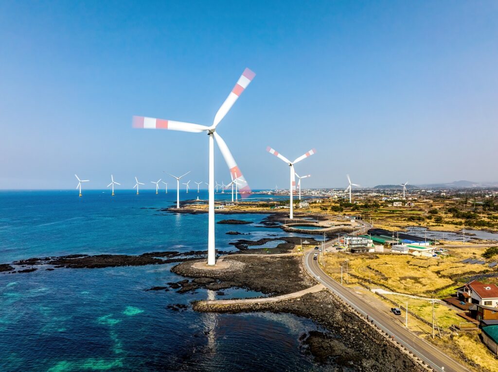 신창풍차해안도로